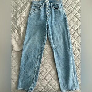 Madewell The Perfect Vintage Straight Jean